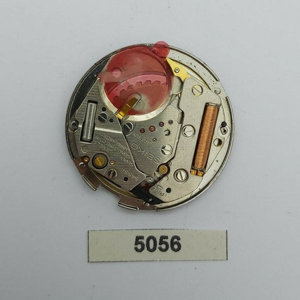 USED RARE WORKING SEIKO CAL 6458 6020 MOVEMENT DIAL HANDS JDM WATCH BVT05056