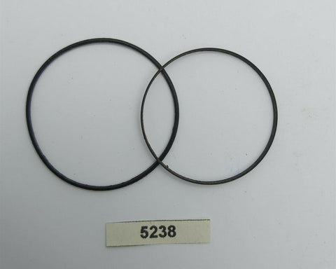 USED SEIKO UNDERLAY CRYSTAL & CASE BACK GASKET 7S26 0010 SKX001 WATCH BVT05238