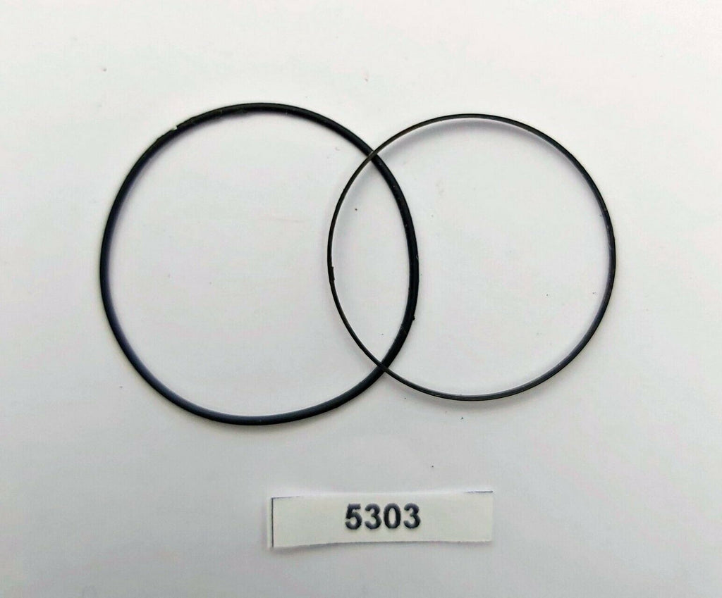 USED SEIKO UNDERLAY CRYSTAL & CASE BACK GASKET 7S26 0010 SKX001 WATCH BVT0303