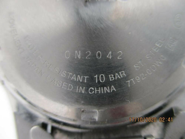 PROJECT TO FIX SEIKO 7T92 0DW0 CHRONOGRAPH 0n2042 MENS SS DATE EU SHIP WATCH