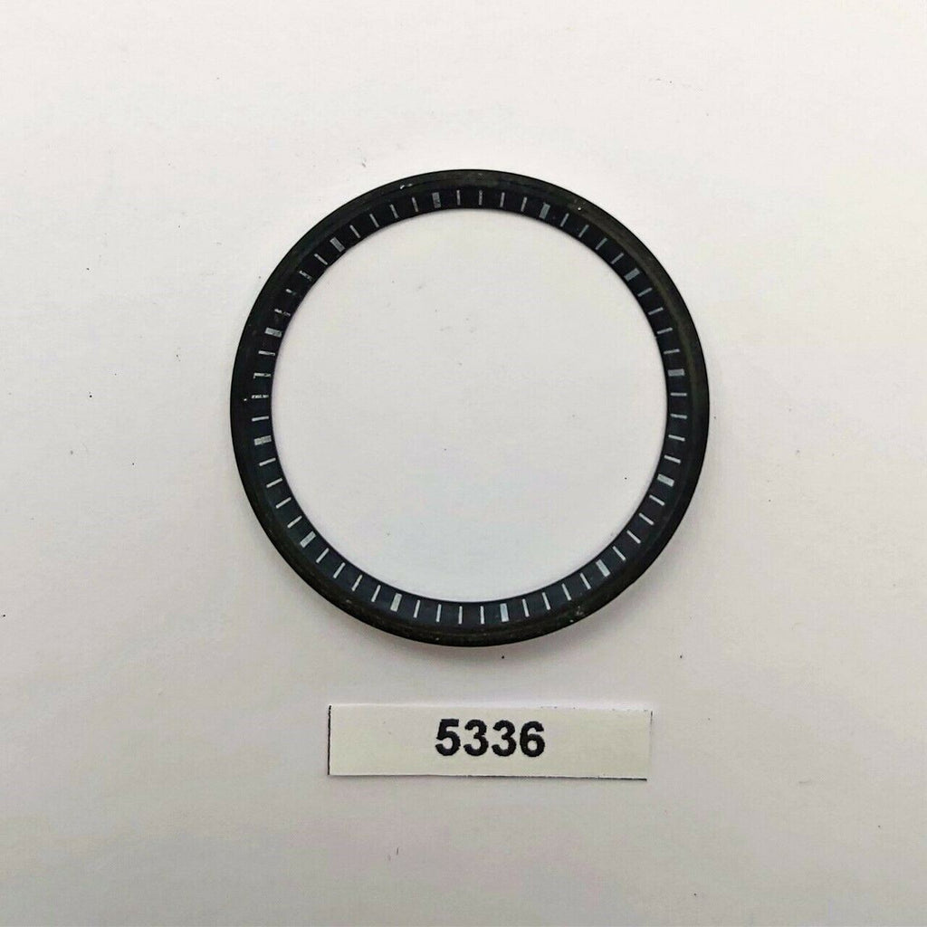 USED SEIKO MENS AFTERMARKET 7002 7000 BLACK MINUTE TRACK WATCH BVT05336