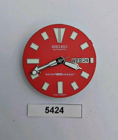 USED SEIKO WORKING MOVEMENT DIAL & HANDS 6309 7290 WATCH EU SHIPPING BVT05424