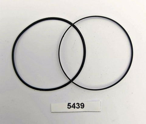 USED VINTAGE LOT OF 2 SEIKO 7002 7000 WATCH GLASS CASE BACK GASKET BVT05439