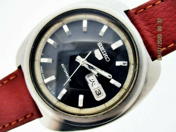 PROJECT TO FIX SEIKO 5 6309 8820 DAY DATE AUTOMATIC MENS 253316 EU SHIP WATCH NR