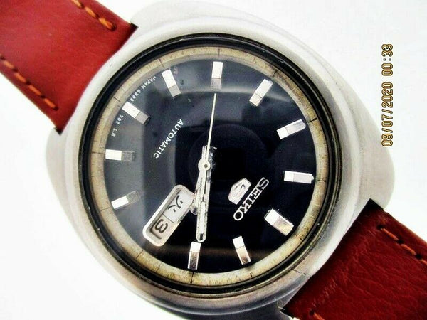 PROJECT TO FIX SEIKO 5 6309 8820 DAY DATE AUTOMATIC MENS 253316 EU SHIP WATCH NR
