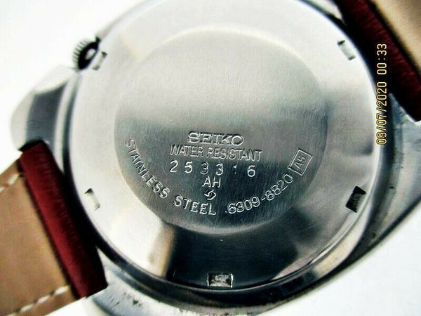 PROJECT TO FIX SEIKO 5 6309 8820 DAY DATE AUTOMATIC MENS 253316 EU SHIP WATCH NR