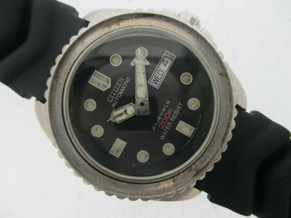 PROJECT TO FIX CITIZEN GN-4-S MENS SS AUTOMATIC DAY DATE NY2300 900126 WATCH