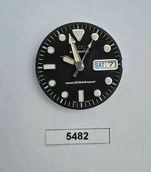 USED SEIKO MOVEMENT WITH DIAL & HANDS FOR 7s26 0050 SKX023 MENS WATCH BVT05482
