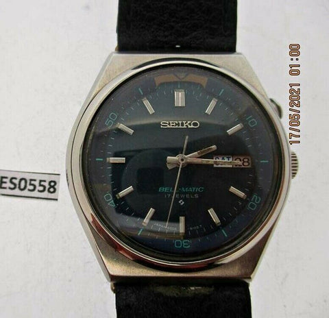 86' SEIKO BELLMATIC CRICKET ALARM 4006 6080 MENS DAY DATE 680942 SERVICED WATCH