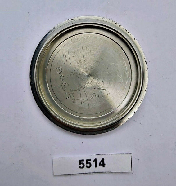 USED VINTAGE SEIKO 6309 7290 WATCH DIVER CASE BACK COVER 811092 BVT05514