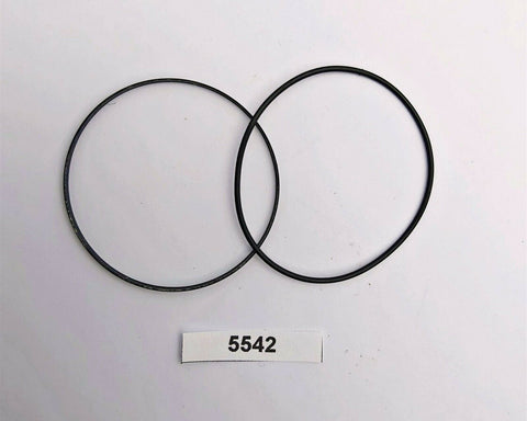 USED VINTAGE LOT OF 2 SEIKO 7002 7000 WATCH GLASS CASE BACK GASKET BVT05542