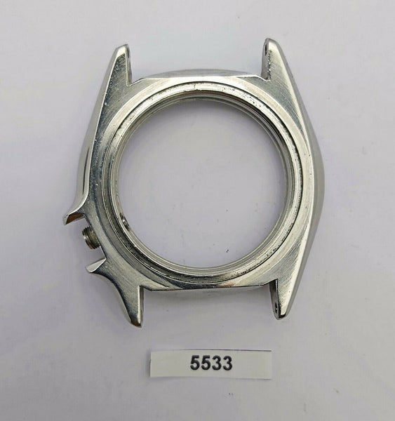 USED SEIKO 7s26 0020 POLISHED MIDCASE FOR SKX007 SKX009 WATCH BVT05533