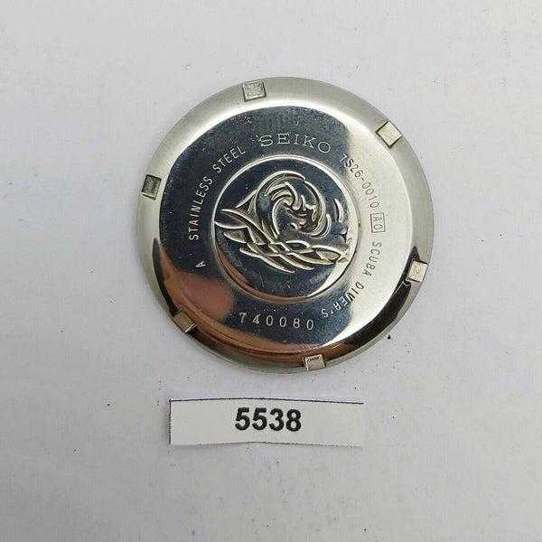USED VINTAGE SEIKO 7S26 0010 SKX001 WATCH DIVER CASE BACK COVER 740080 BVT05538