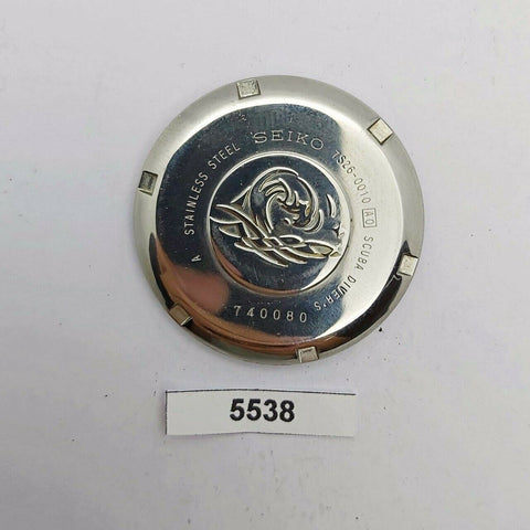 USED VINTAGE SEIKO 7S26 0010 SKX001 WATCH DIVER CASE BACK COVER 740080 BVT05538