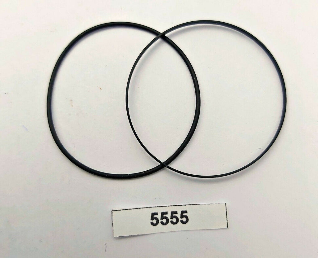 USED VINTAGE LOT OF 2 SEIKO SKX007 7S26 0020 GLASS AND CASE BACK GASKET BVT05555