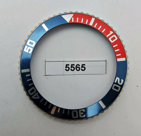 USED SEIKO MENS BEZEL WITH INSERT FOR 7s26 0040 SKX031 WATCH BVT05565
