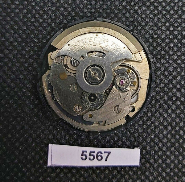 USED SEIKO MOVEMENT DIAL HANDS FOR 7s26 0020 SKX007 SKX009 WATCH BVT05567