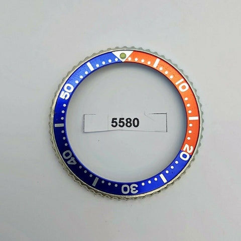 USED SEIKO MENS BEZEL WITH INSERT FOR 7002 7000 & 6309 7290 WATCH BVT05580