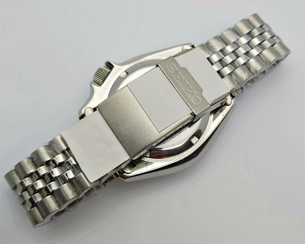 05' SEIKO 7S26 0020 SKX007 MENS PURPLE BLACK DAY DATE 5n0961EU SHIP SRVCD WATCH