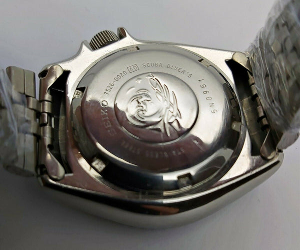 05' SEIKO 7S26 0020 SKX007 MENS PURPLE BLACK DAY DATE 5n0961EU SHIP SRVCD WATCH
