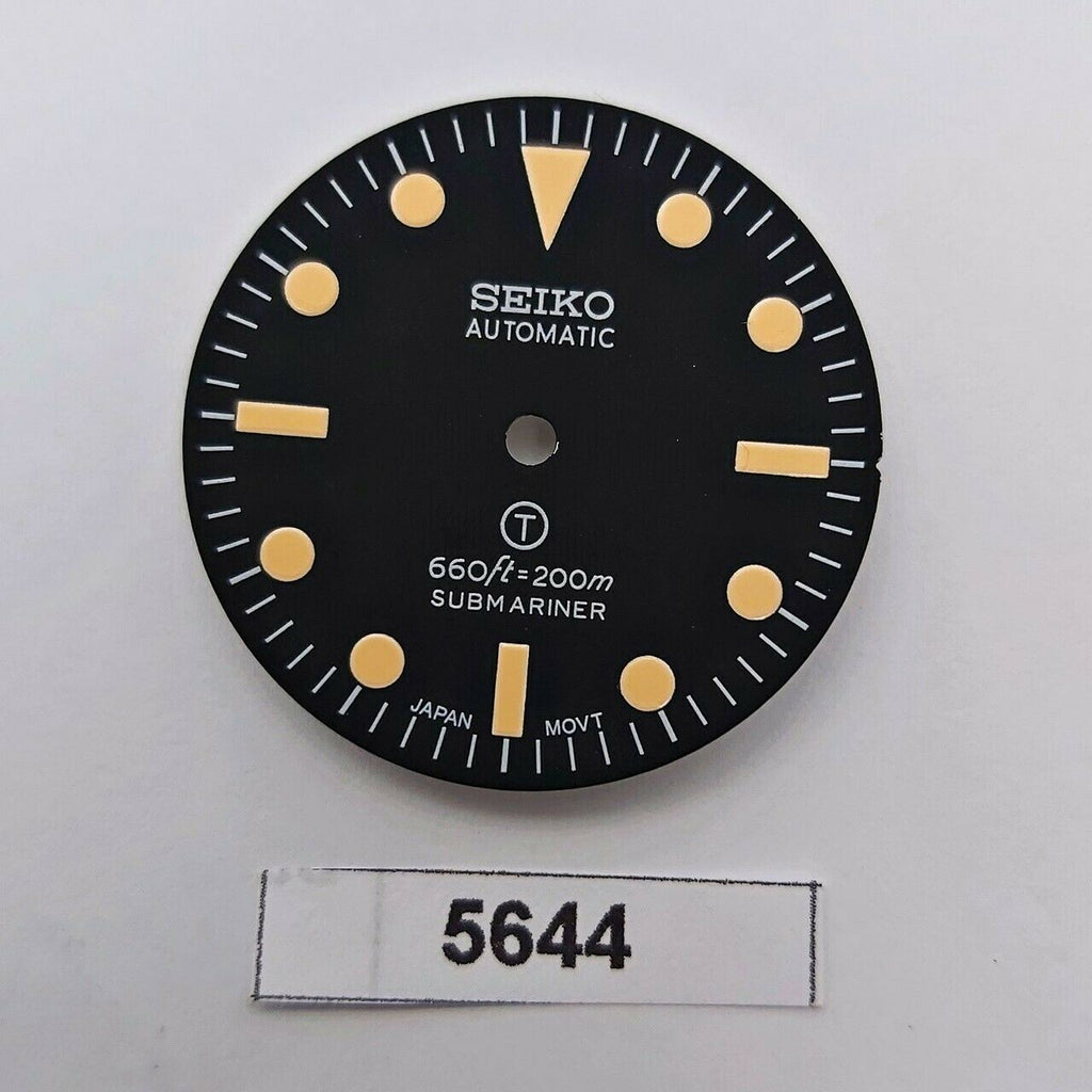 RARE MOD DIAL SEIKO 7S26 0020 NH35 SUBMARINE NO DATE LOOK 660ft 200m DIAL BT5644