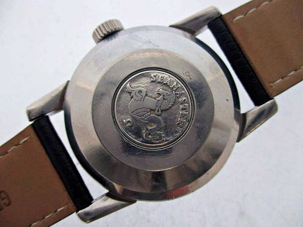 1959 OMEGA SEAMASTER cal. 501 AUTO ROUND DATE MENS SS EU SHIP SERVICED WATCH