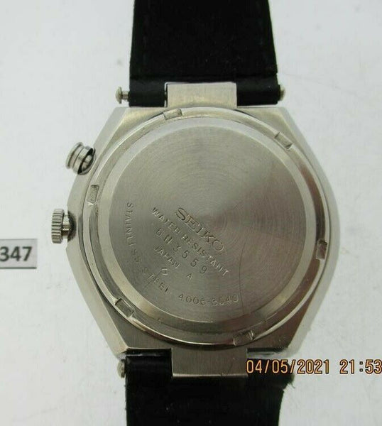 PROJECT TO FIX SEIKO BELLMATIC 4006 MENS SS AUTO DAY DATE 6N3559 WATCH EU SHIP