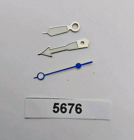 NEW SEIKO 7002 7000 6309 7290 7040 7548 BLUE SILVER DIVER HANDS WATCH BVT05676