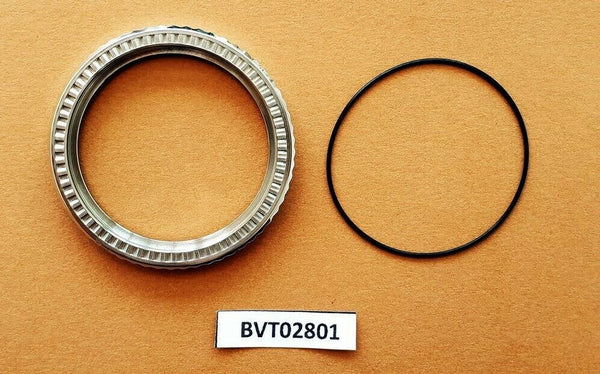 NEW SEIKO 7S26 0020 SKX007 SKX 009 ORIGINAL STYLE SS BEZEL WATCH BVT02801