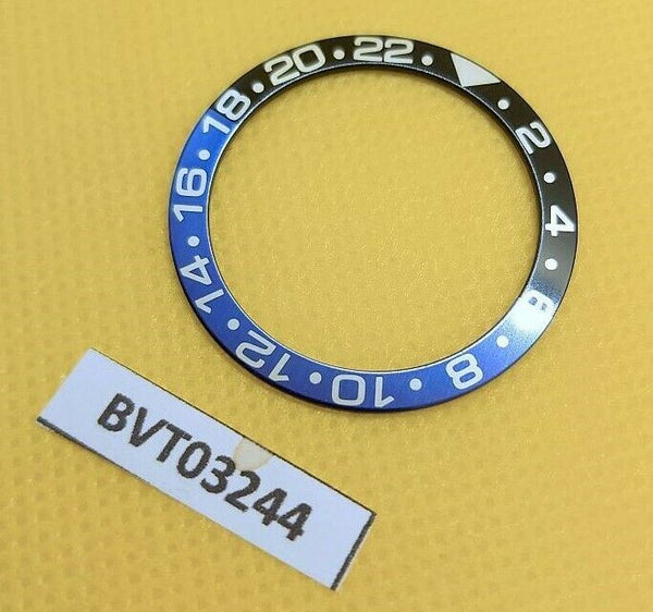 SEIKO BATMAN WIDE FONT GMT BEZEL INSERT DIVER'S MIDSIZE 4205 7S26 0030 BVT03244