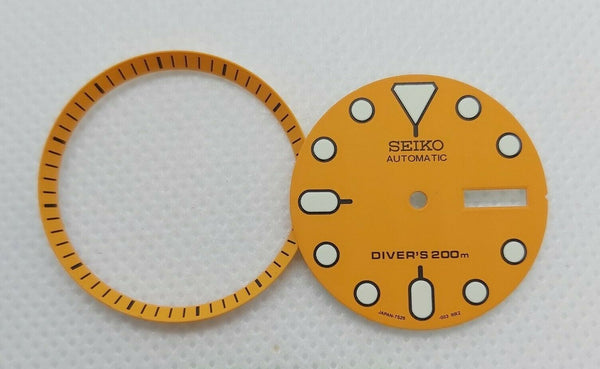 SEIKO ORANGE DIAL MINUTE TRACK SET 7S26 0020 SKX007 SKX009 SUPERLUME WATCH B4116