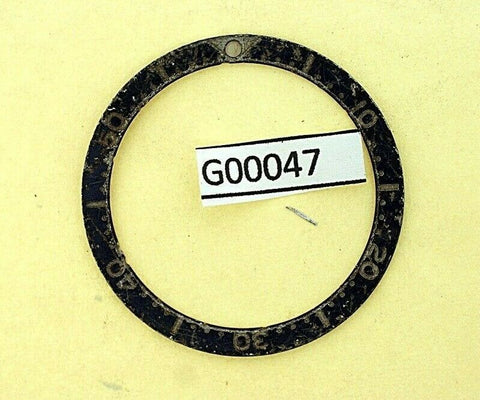 USED VINTAGE SEIKO BEZEL INSERT FOR 7002 6309 7040 7290 6306 DIVE WATCH G00047