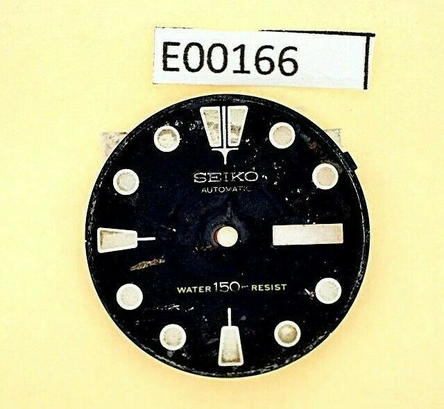 USED VINTAGE SEIKO DIAL NON BEVELED WINDOW 6309 7040 DIVE WATCH E00166