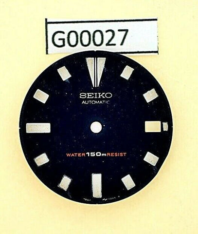 USED VINTAGE SEIKO DIAL FOR 7002 7000 DIVE WATCH G00027