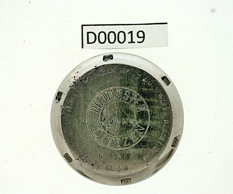 USED VINTAGE CITIZEN PROMASTER LEFTY DIVER CASE BACK COVER NR#D00019