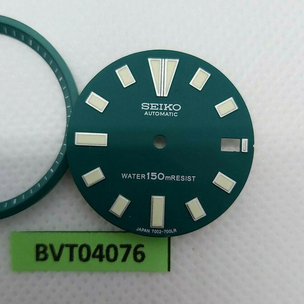 NEW AF SEIKO GREEN HULK DIAL MINUTE TRACK SET 7002 7000 SUPERLUME WATCH BVT04076