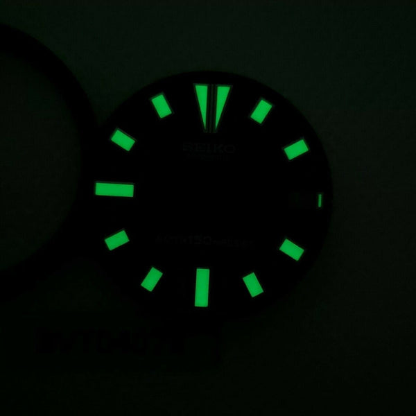 NEW AF SEIKO GREEN HULK DIAL MINUTE TRACK SET 7002 7000 SUPERLUME WATCH BVT04076