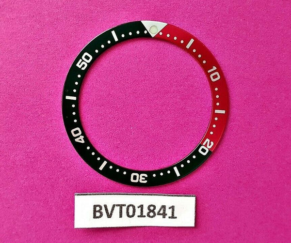 NEW SEIKO BLACK RED COKE INSERT DIVER'S MIDSIZE 4205 015B 7S26 0030 BVT01841