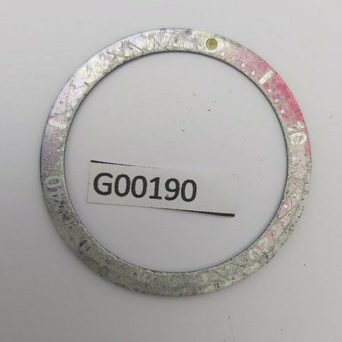 USED VINTAGE SEIKO BEZEL INSERT FOR SKX007 6309 7040 7290 6306 DIVE WATCH G00190