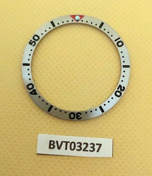SEIKO SILVER RED 12 MARK ENGRAVED INSERT 6105 6309 7s26 0020 DIVE WATCH BVT3237