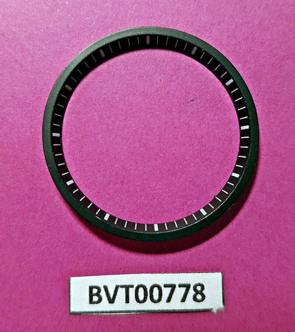 NEW AFTERMARKET SEIKO 7002 7000 MENS BLACK MINUTE TRACK SEIKO WATCH BVT00778
