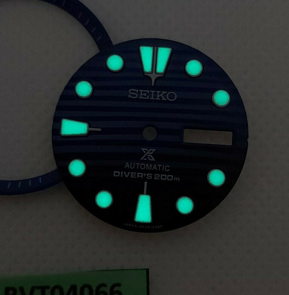 SEIKO SAVE THE OCEAN WAVE DIAL MINUTE TRACK 7S26 0020 SKX007 SUPERLUME BVT04066