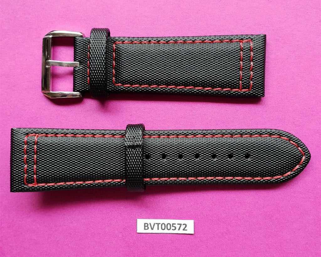 NEW CANVASS STRAP BAND SIZE 24 MM FOR PANERAI & OTHER WATCHES BVT00572