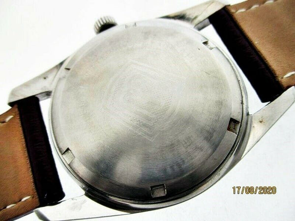 PROJECT FIX WALTHAM ROUND SS THICK LUGS MANUAL WIND DATE EU SHIP WATCH