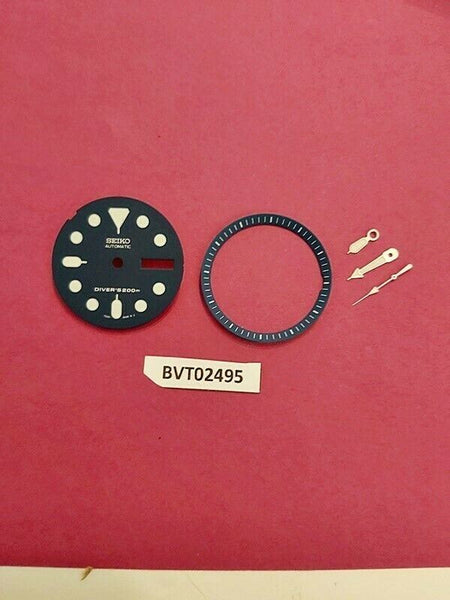 NEW SEIKO BLUE DIAL HANDS MINUTE TRACK SET SEIKO 7S26 0030 SKX013 WATCH BVT02495