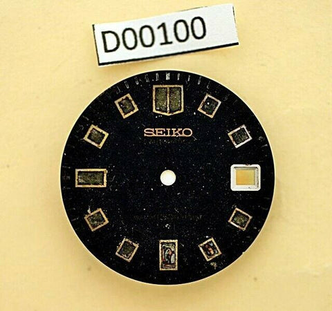 USED VINTAGE RARE SEIKO DIAL FOR 6105 8009 DIVE WATCH NR#D00100