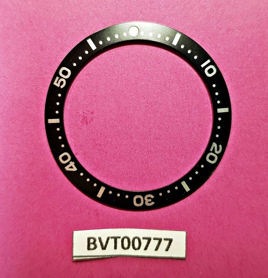 NEW SEIKO BLACK INSERT FOR 7S26 0040 SKX031 6217 FONT DIVE WATCH BVT00777