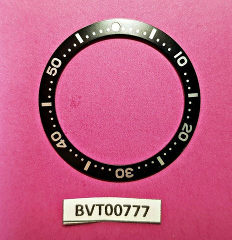 NEW SEIKO BLACK INSERT FOR 7S26 0040 SKX031 6217 FONT DIVE WATCH BVT00777
