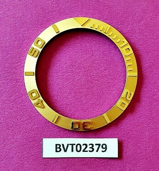 SEIKO GOLD YACHTMASTER CERAMIC BEZEL SLANT INSERT 7S26 0040 SKX031 WATCH B2379