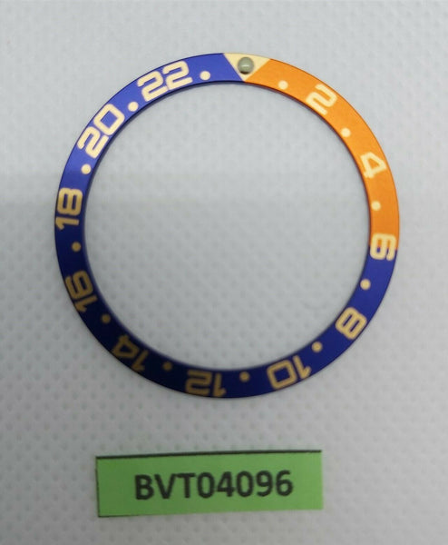 SEIKO RED GOLD BLUE RAISED PIP INSERT GMT 7S26 0020 SKX007 09 6309 7040 BVT04096